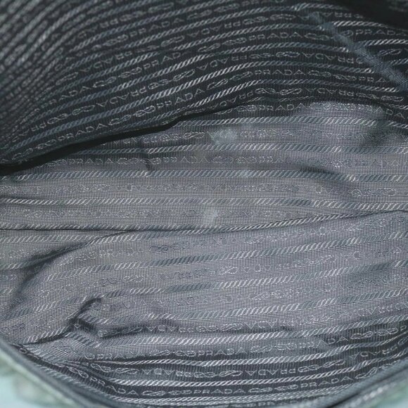 PRADA Tote Bag Nylon 2way Gray Auth - Picture 12 of 16